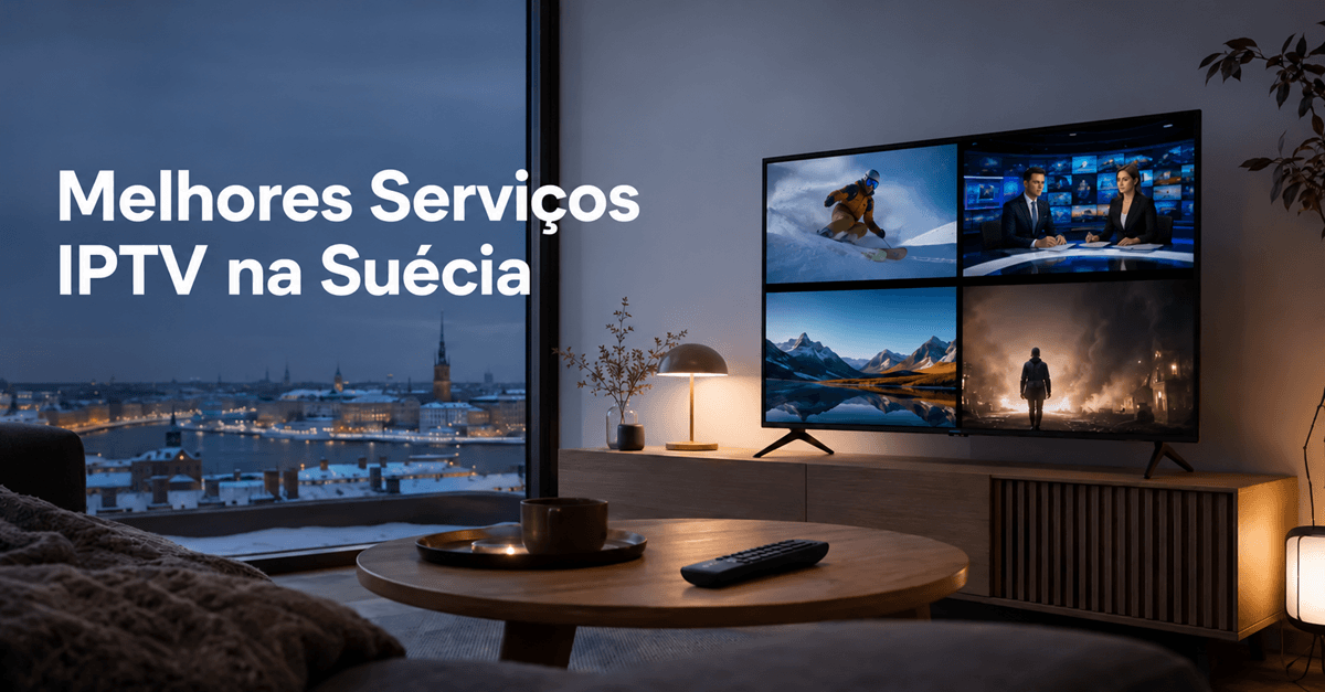 5 Melhores Serviços IPTV na Suécia em 2026